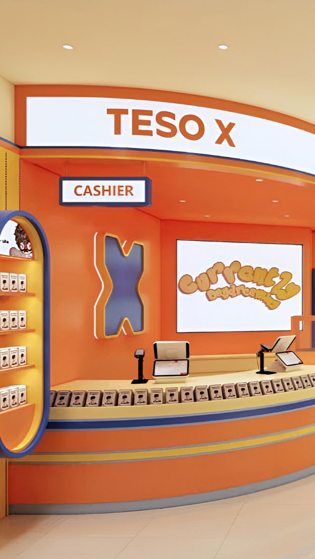 Inside a TESO X store